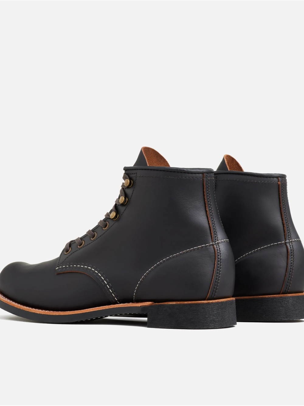 Men’s Red Wing Shoes Black Blacksmith 6 in Lace-Up Work Boots - Picture 5 of 6